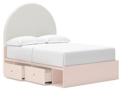 Ashley Homestore | Wistenpine Full Upholstered Panel Bed with Storage - Image 5