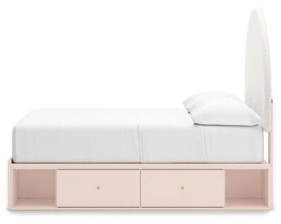 Ashley Homestore | Wistenpine Full Upholstered Panel Bed with Storage - Image 8