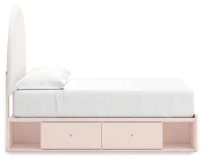 Ashley Homestore | Wistenpine Full Upholstered Panel Bed with Storage - Image 9