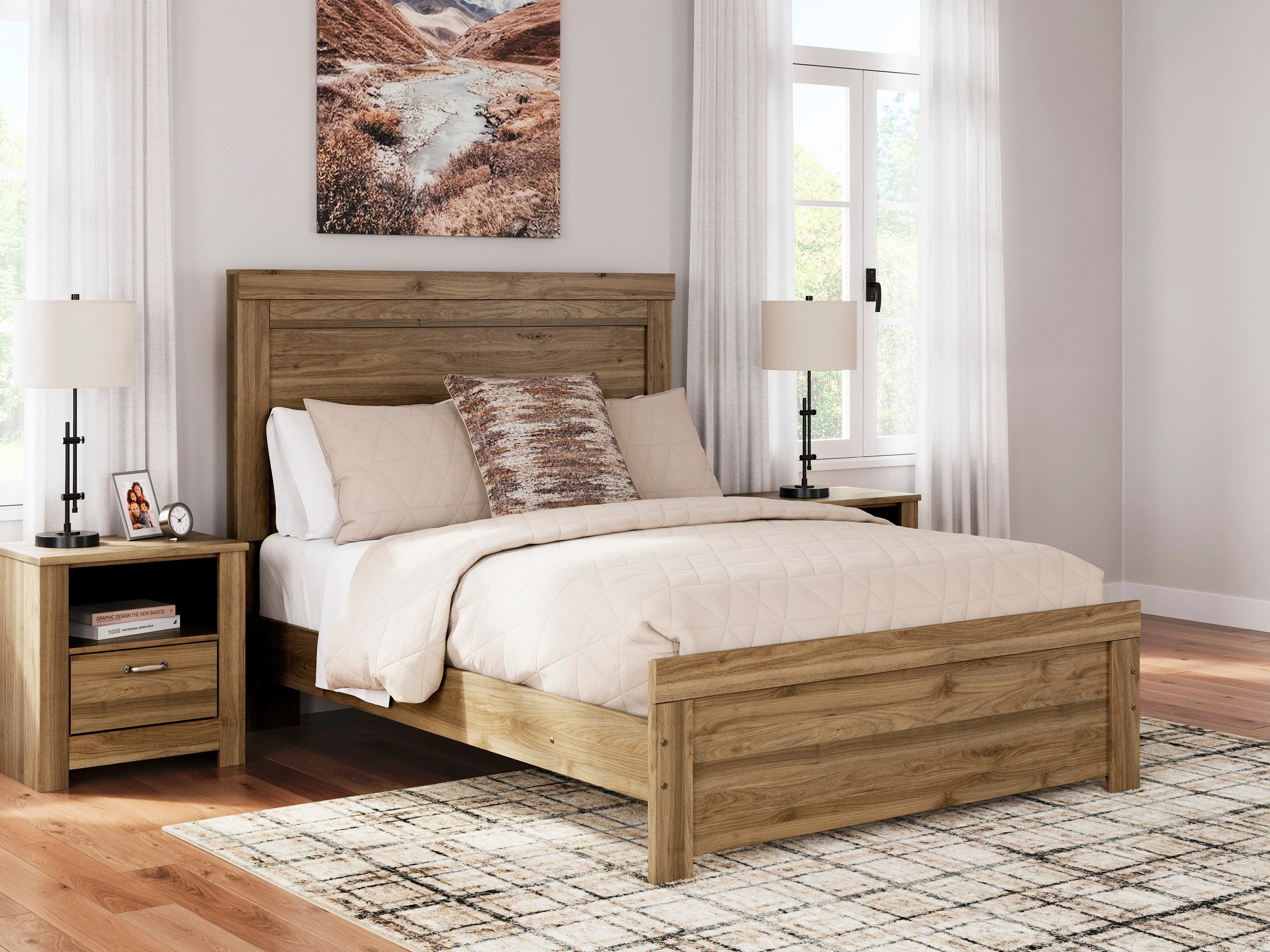 Ashley Homestore | Zanbrook King Panel Bed - Image 2