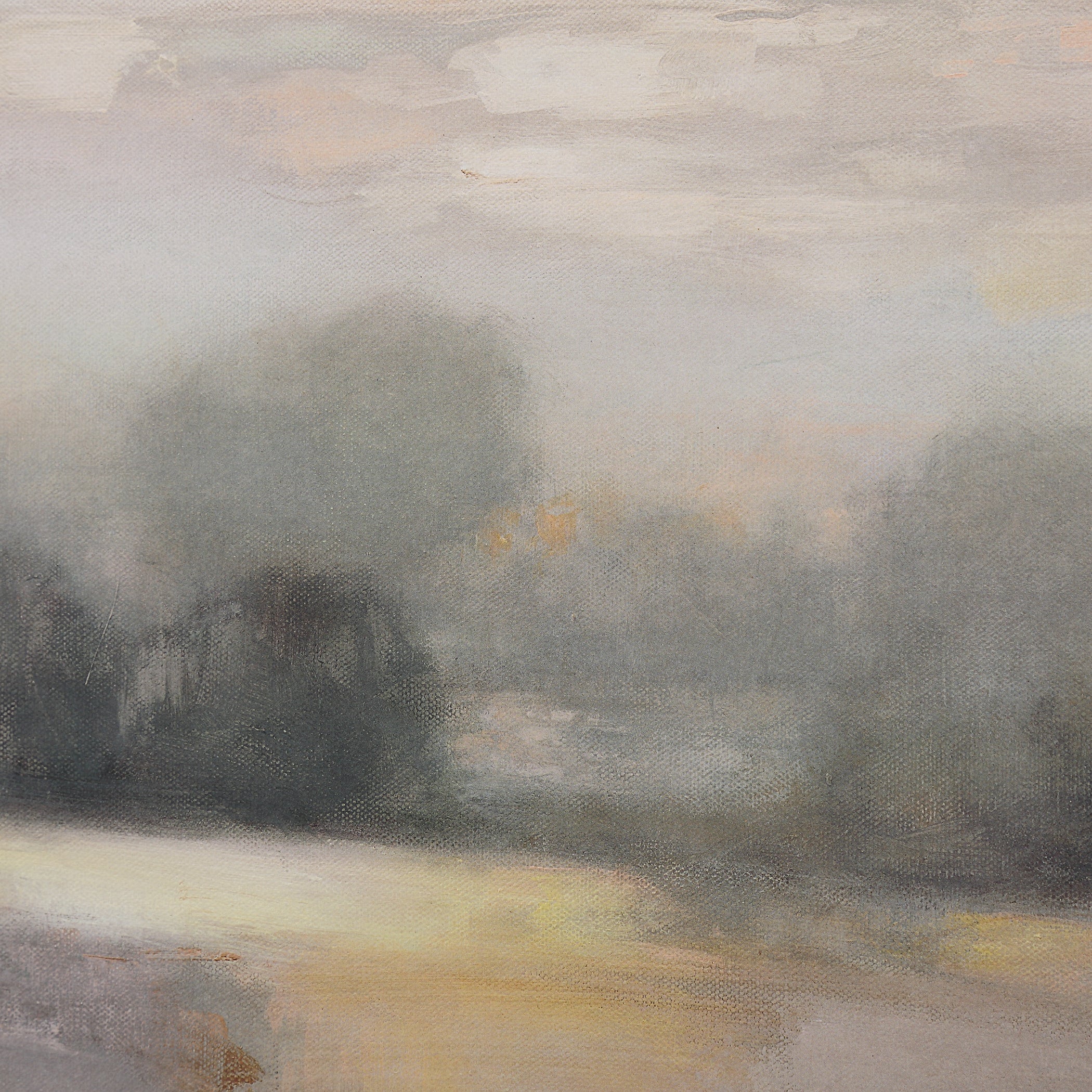Atmospheric Neutral Landscape Print - Image 5