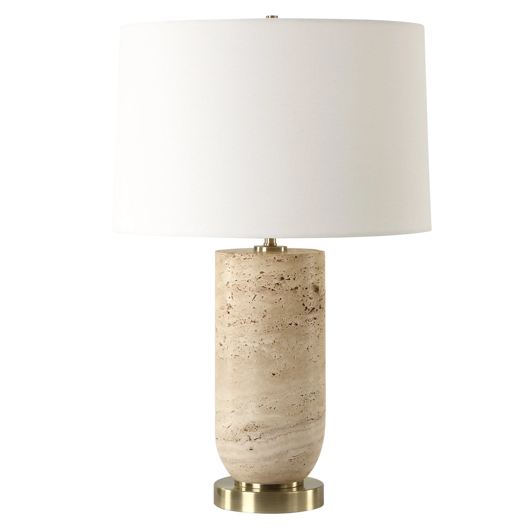Aubrey Travertine Table Lamp - Image 4