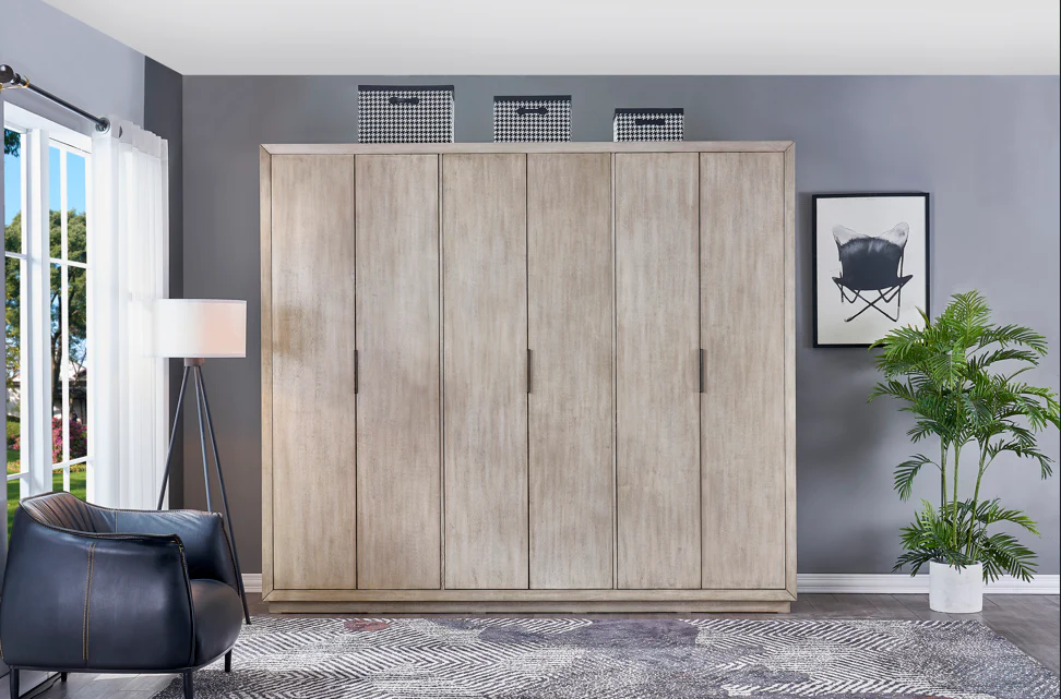 B756 6 Door wardrobe - Image 3