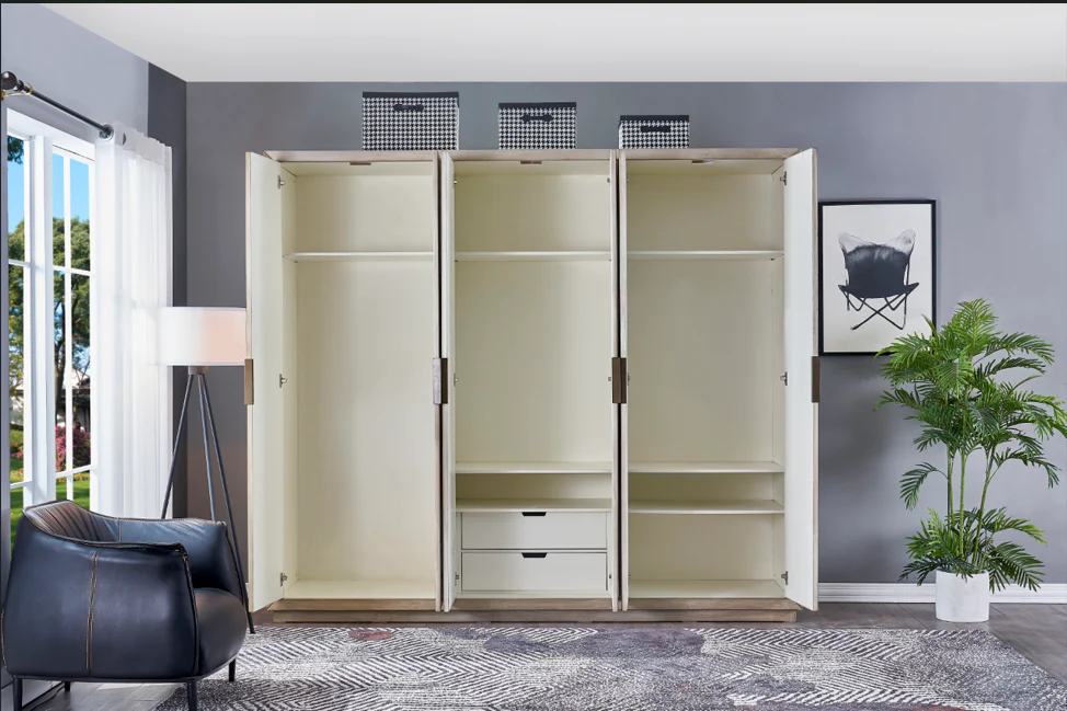 B756 6 Door wardrobe - Image 4