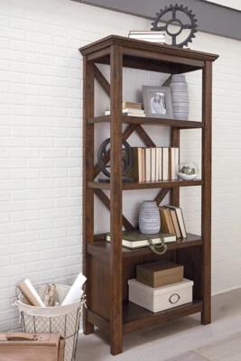 Baldridge 75" Bookcase - Image 2