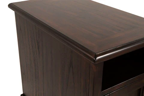 Barilanni Chairside End Table with USB Ports & Outlets - Image 12