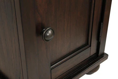 Barilanni Chairside End Table with USB Ports & Outlets - Image 6
