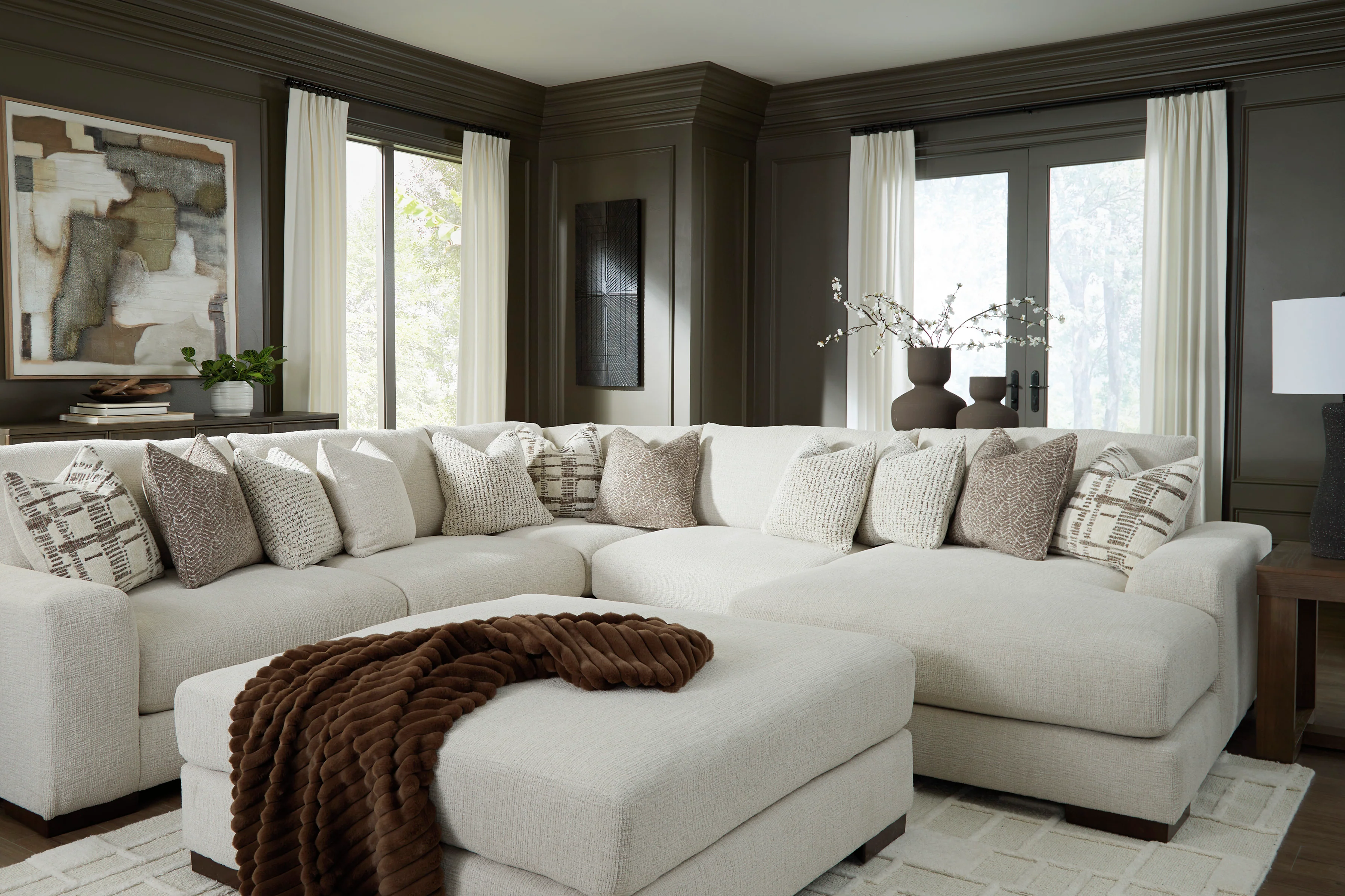 Barrelton  Oversized Ottoman|Ashley Homestore - Image 5