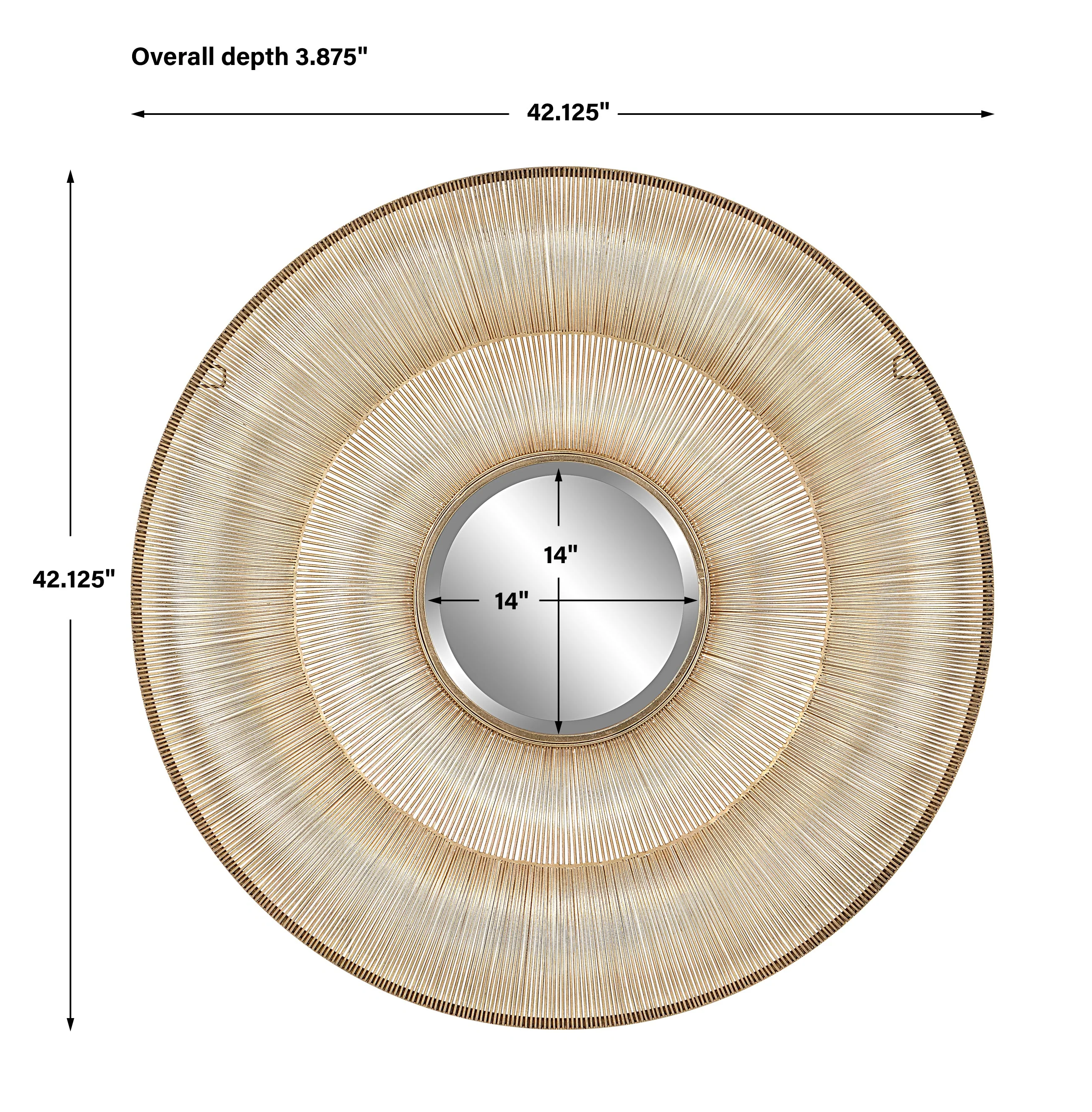 Bauble Round Mirror - Image 4