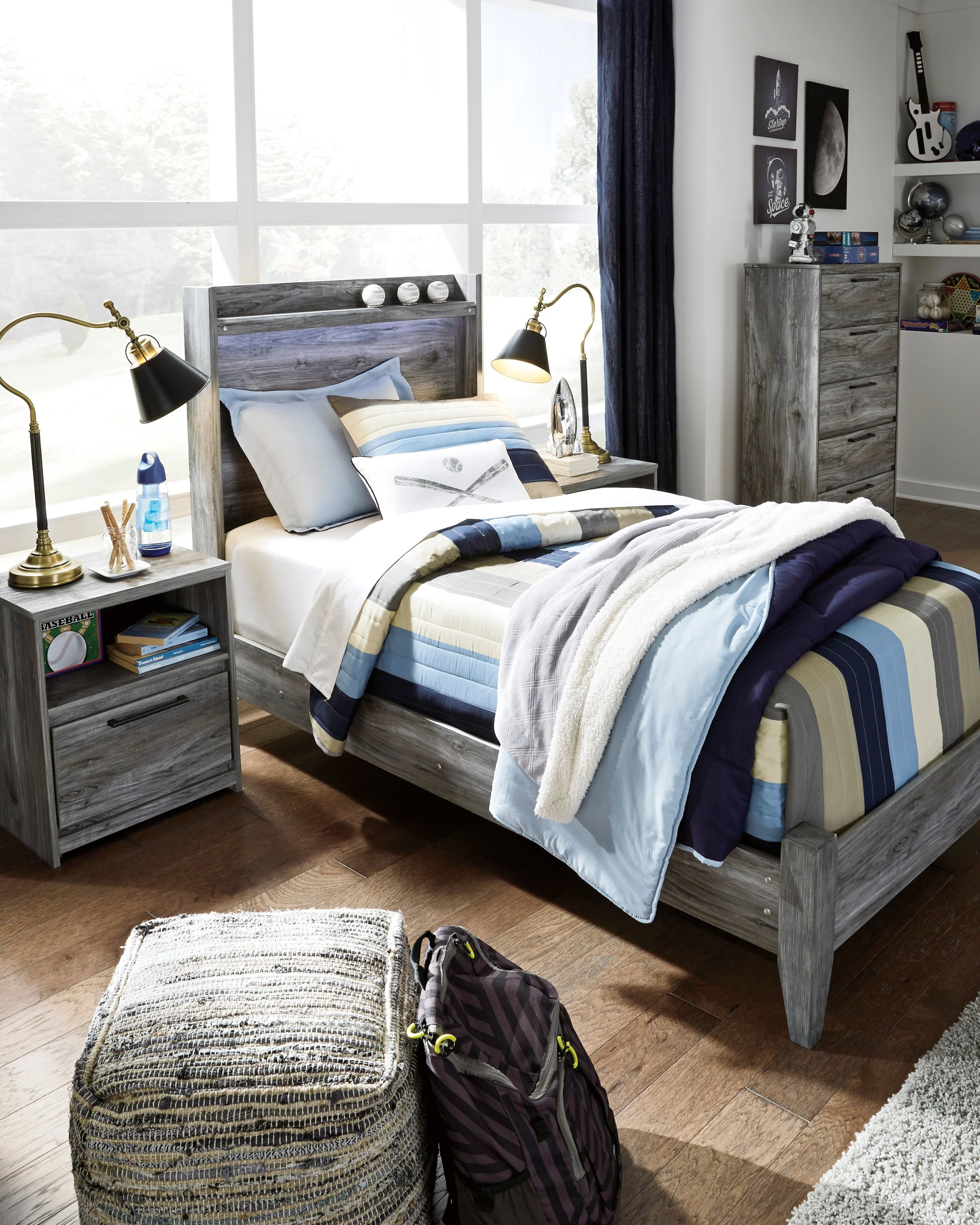 Baystorm Twin Bedroom No Chest - Image 2