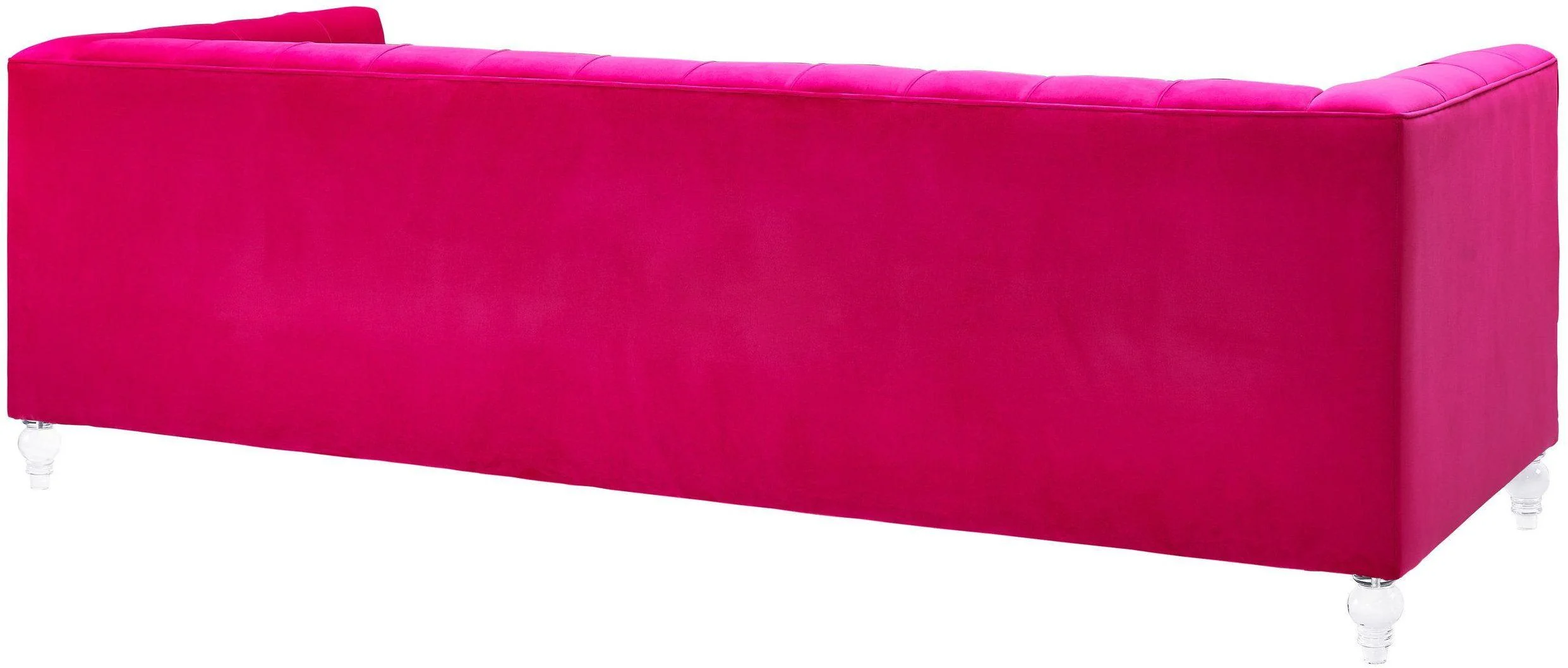Bea Pink Velvet Sofa - Image 9