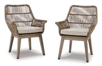 Beach Front Arm Chair with Cushion (Set of 2) - Image 4
