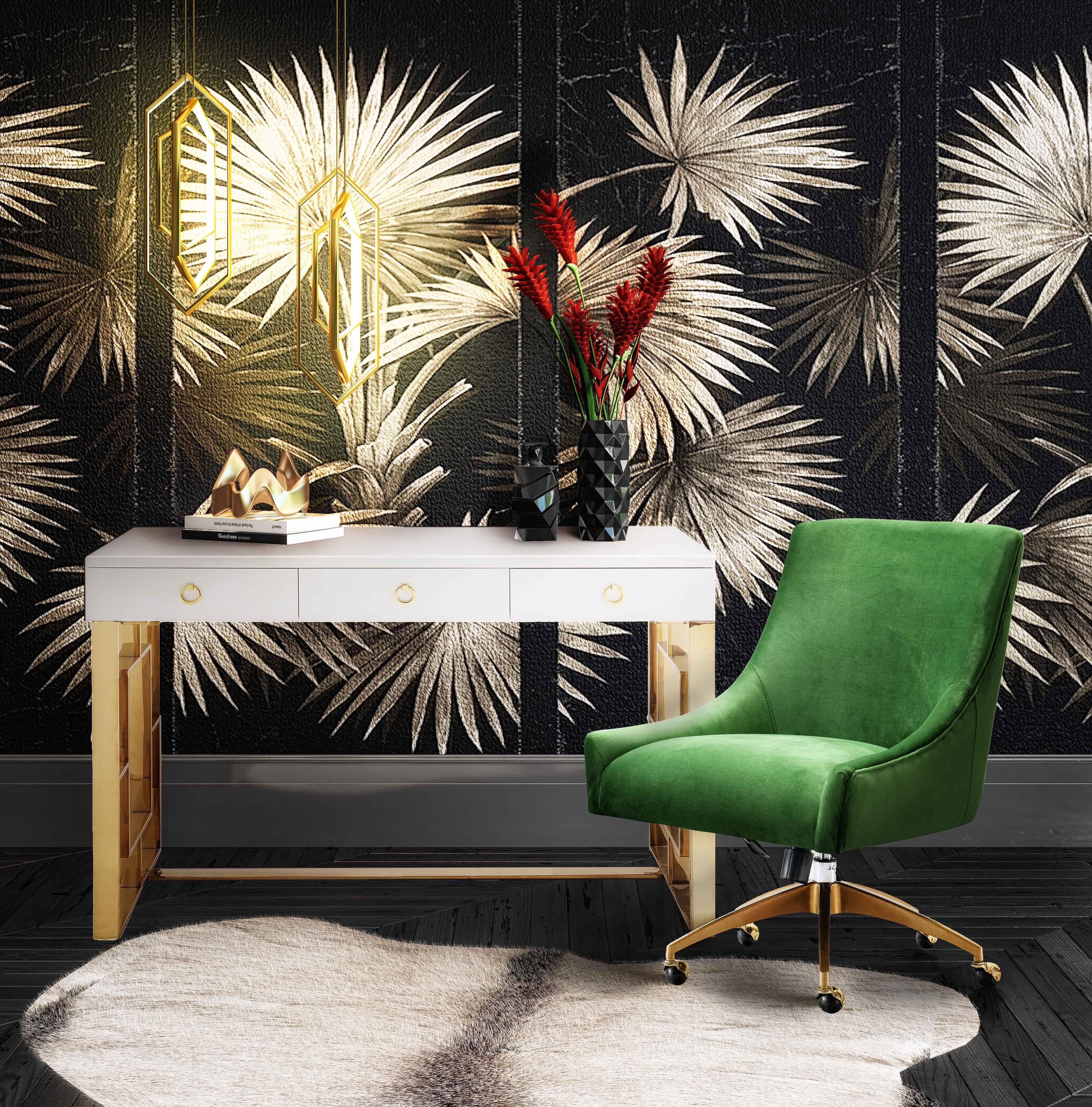 Beatrix Green Office Swivel Chair - Image 6