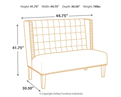 Beauland Accent Bench - Image 4