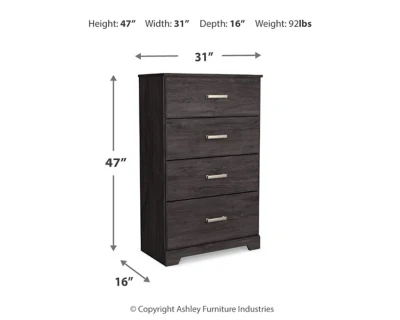 Ashley Homestore |Four Drawer Chest - Image 4
