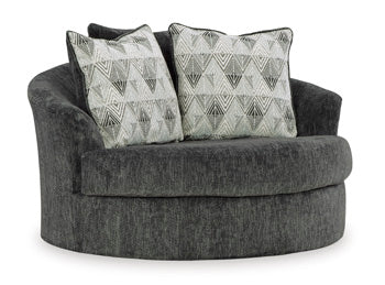 Biddeford Oversized Swivel Accent Chair - Image 4