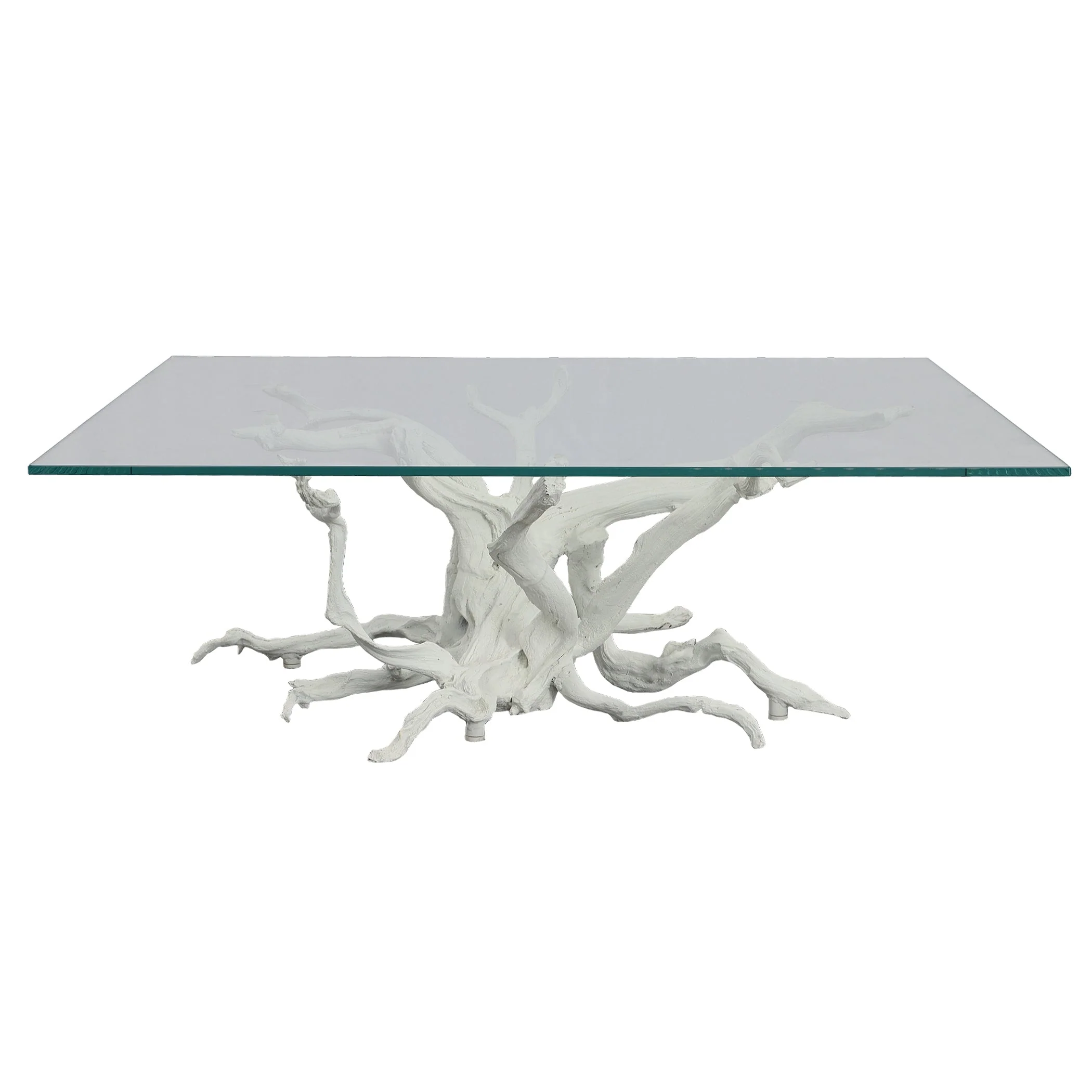 Big Sur Coffee Table - White, 2 Cartons - Image 2