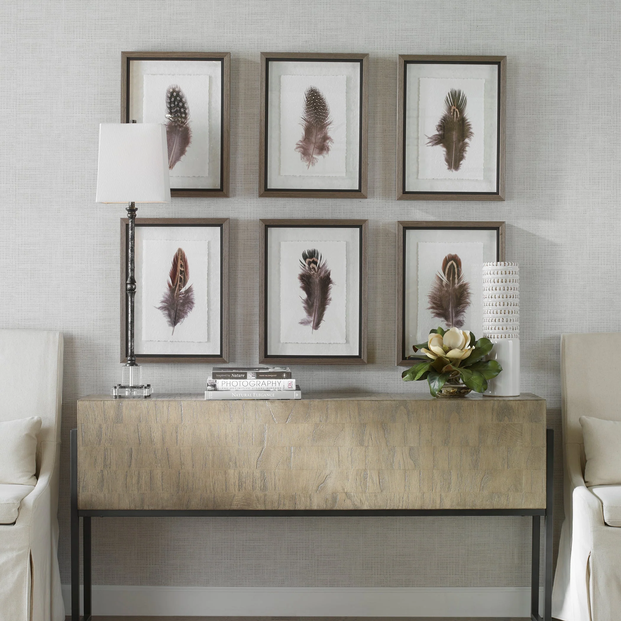 Birds of a Feather Framed Prints, S/6 - Image 2