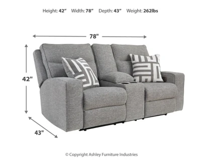 Biscoe Power Reclining Loveseat - Image 4