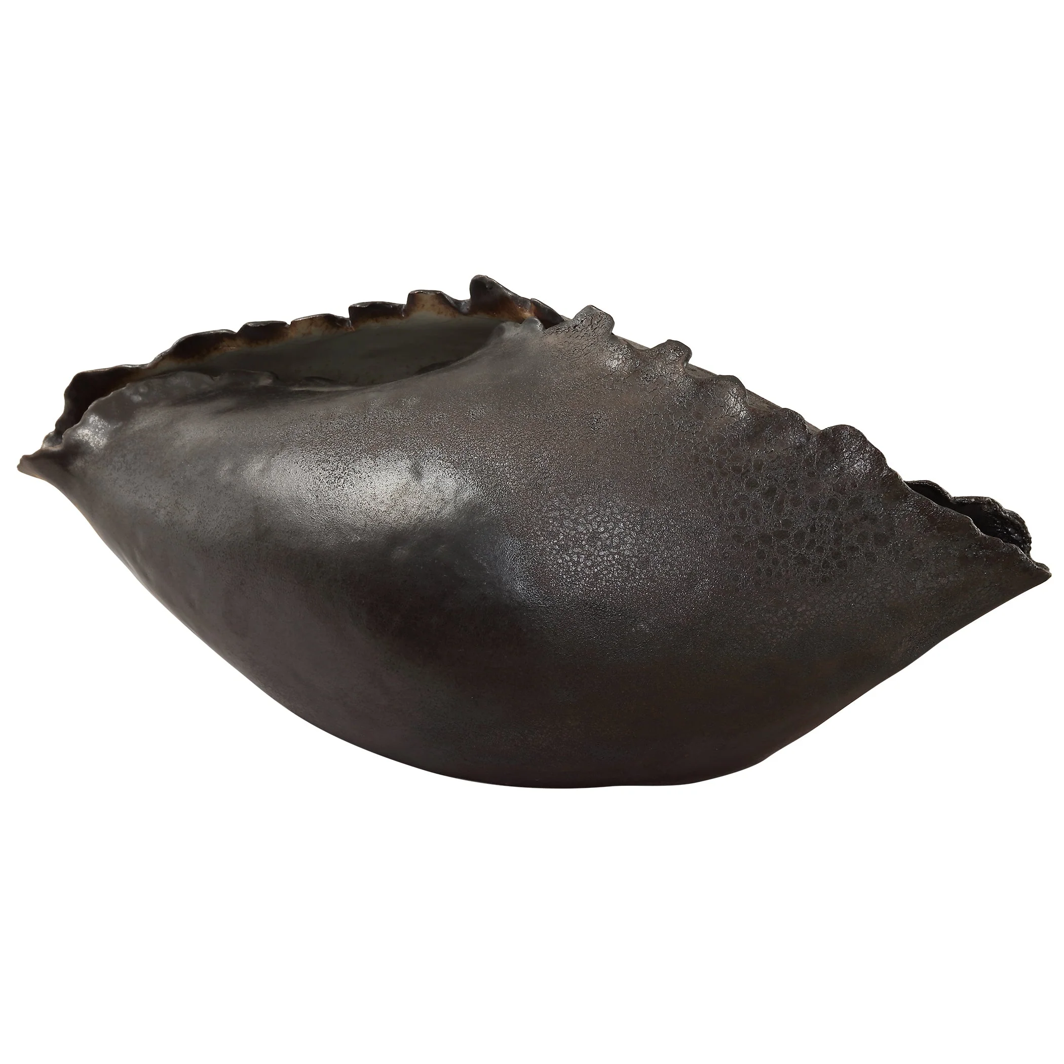 Blossom Bronzed Metallic Vase - Image 4