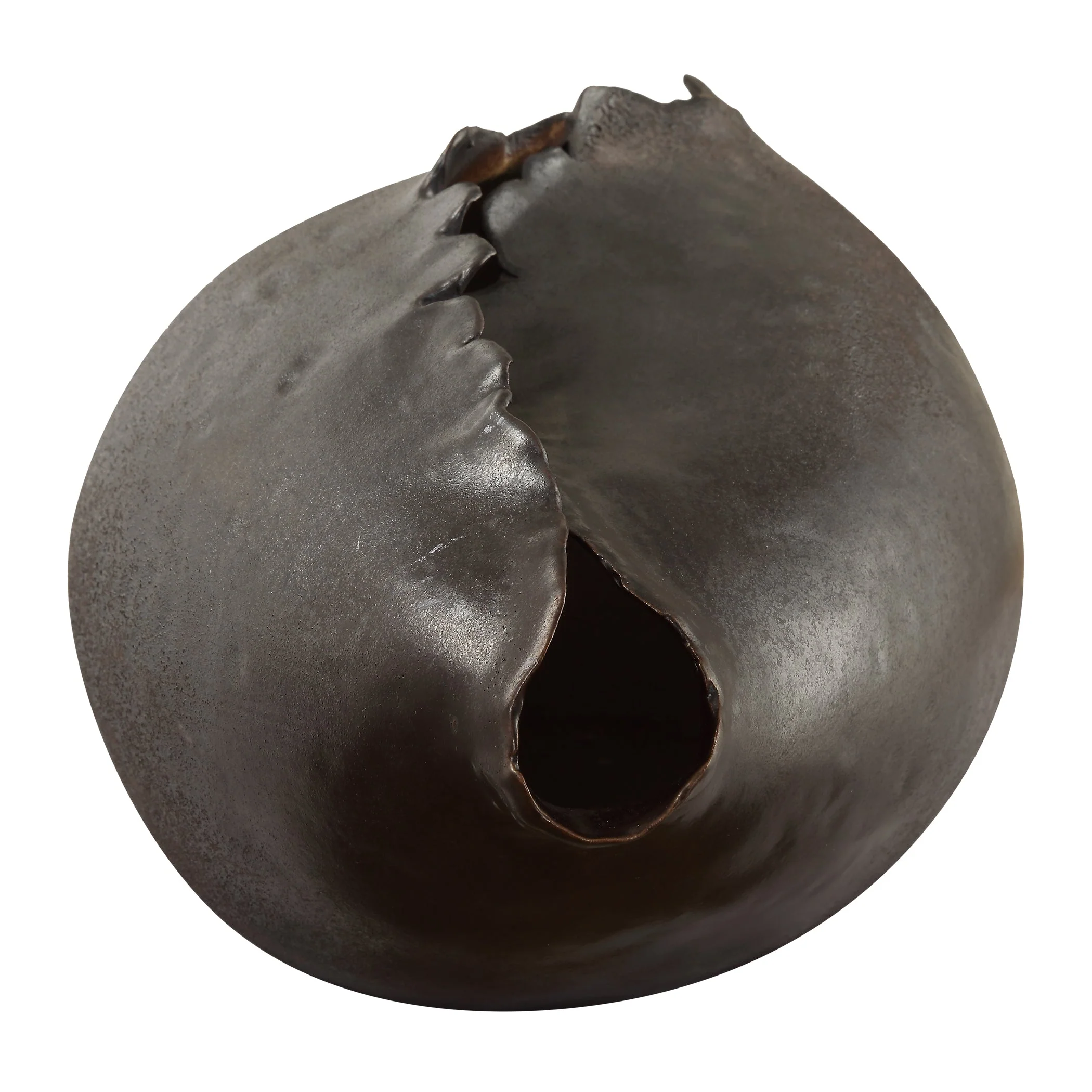 Blossom Bronzed Metallic Vase - Image 5