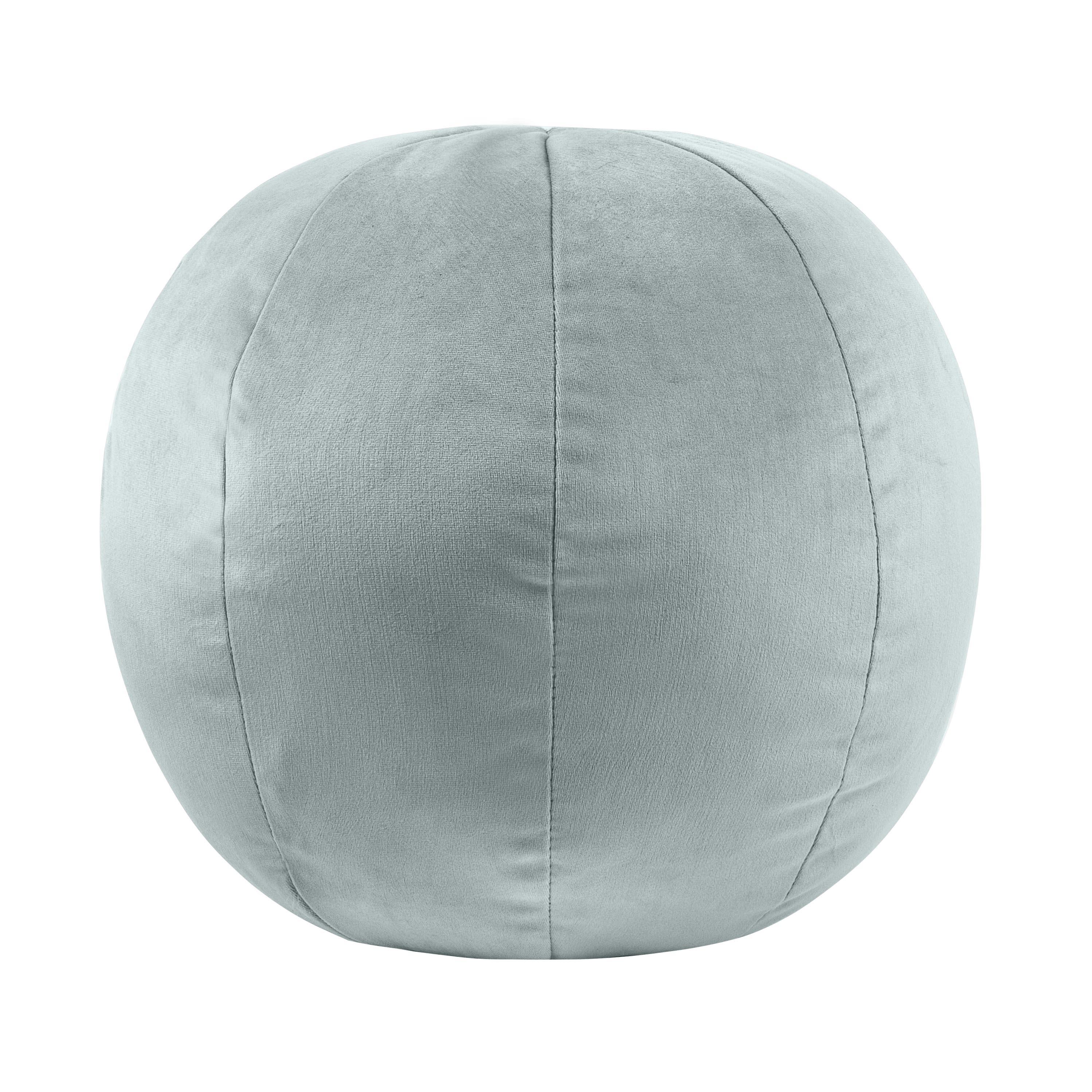 Boba 9" Sea Blue Velvet Pillow - Image 3