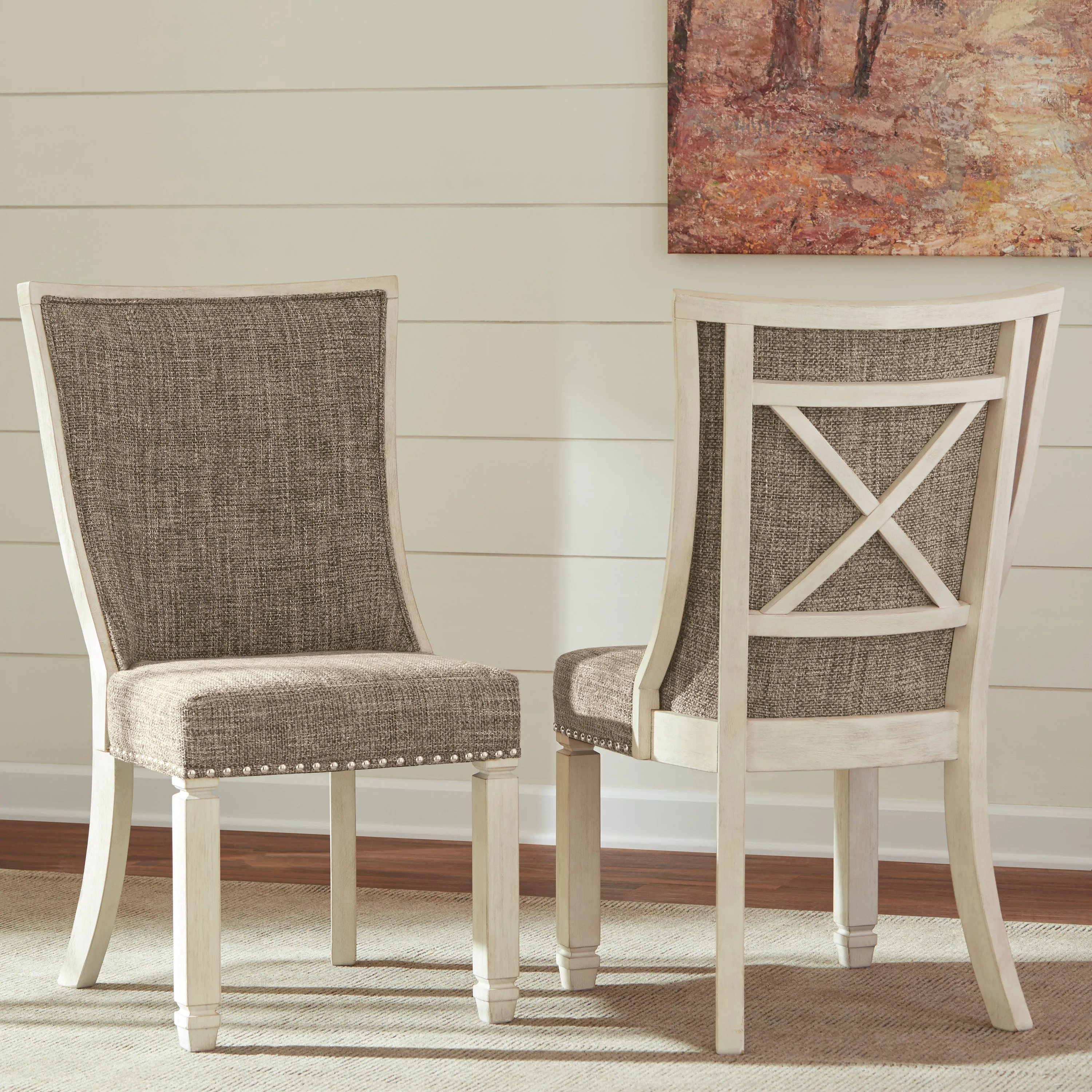 Bolanburg Dining Table and 4 Chairs and Bench Set - Image 10