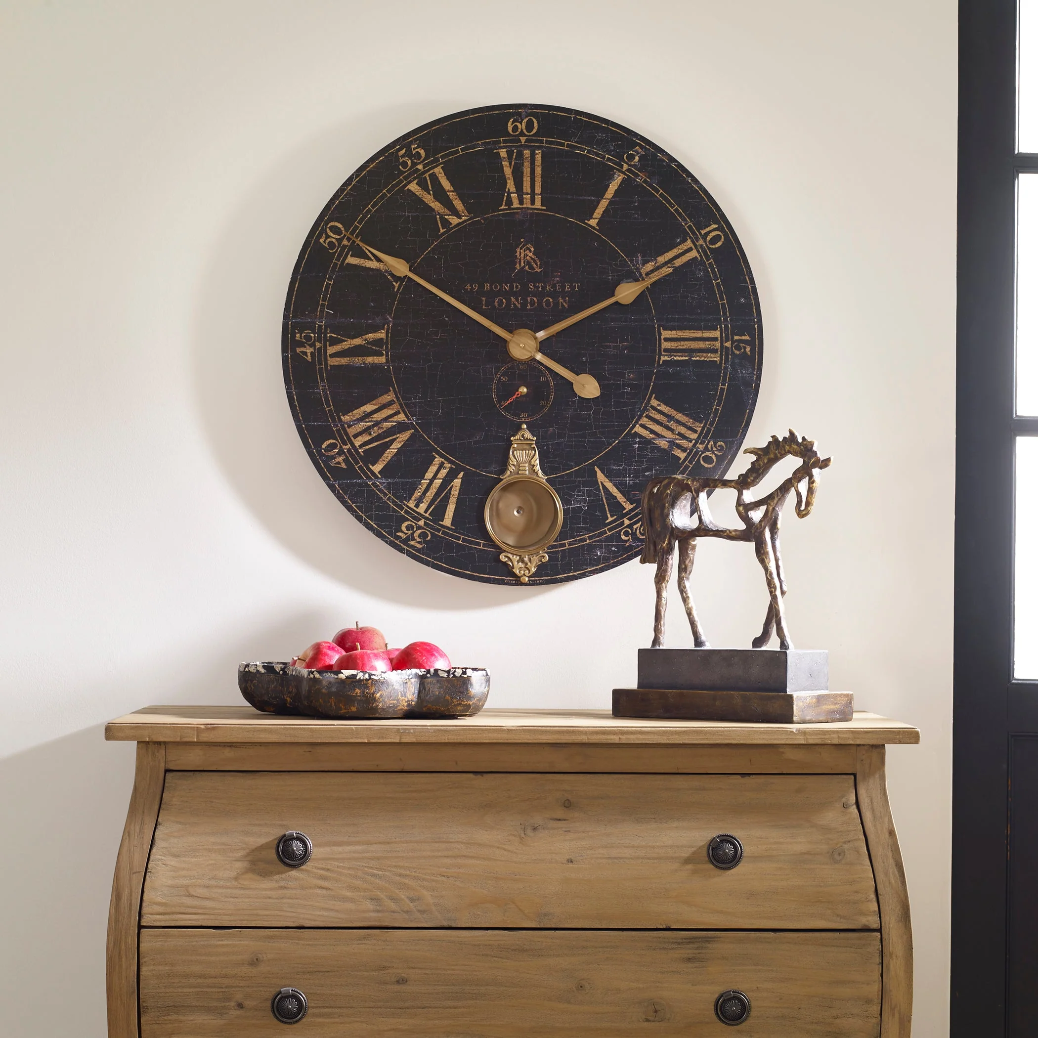 Bond Street 30" Wall Clock - Image 4