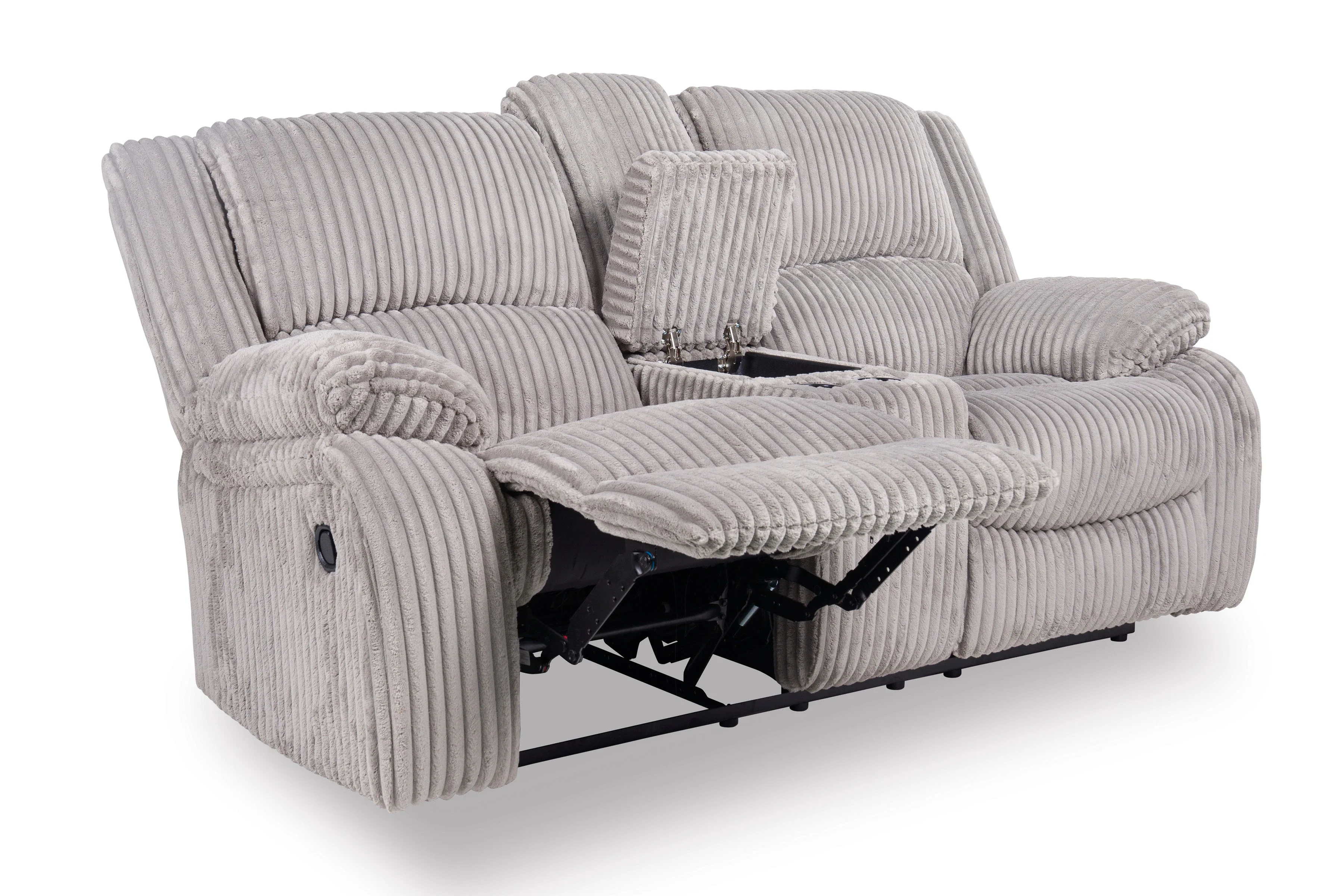 Bonnacraft DBL Reclining Loveseat w/Console - Image 2