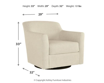 Bradney Swivel Accent Chair - Image 4