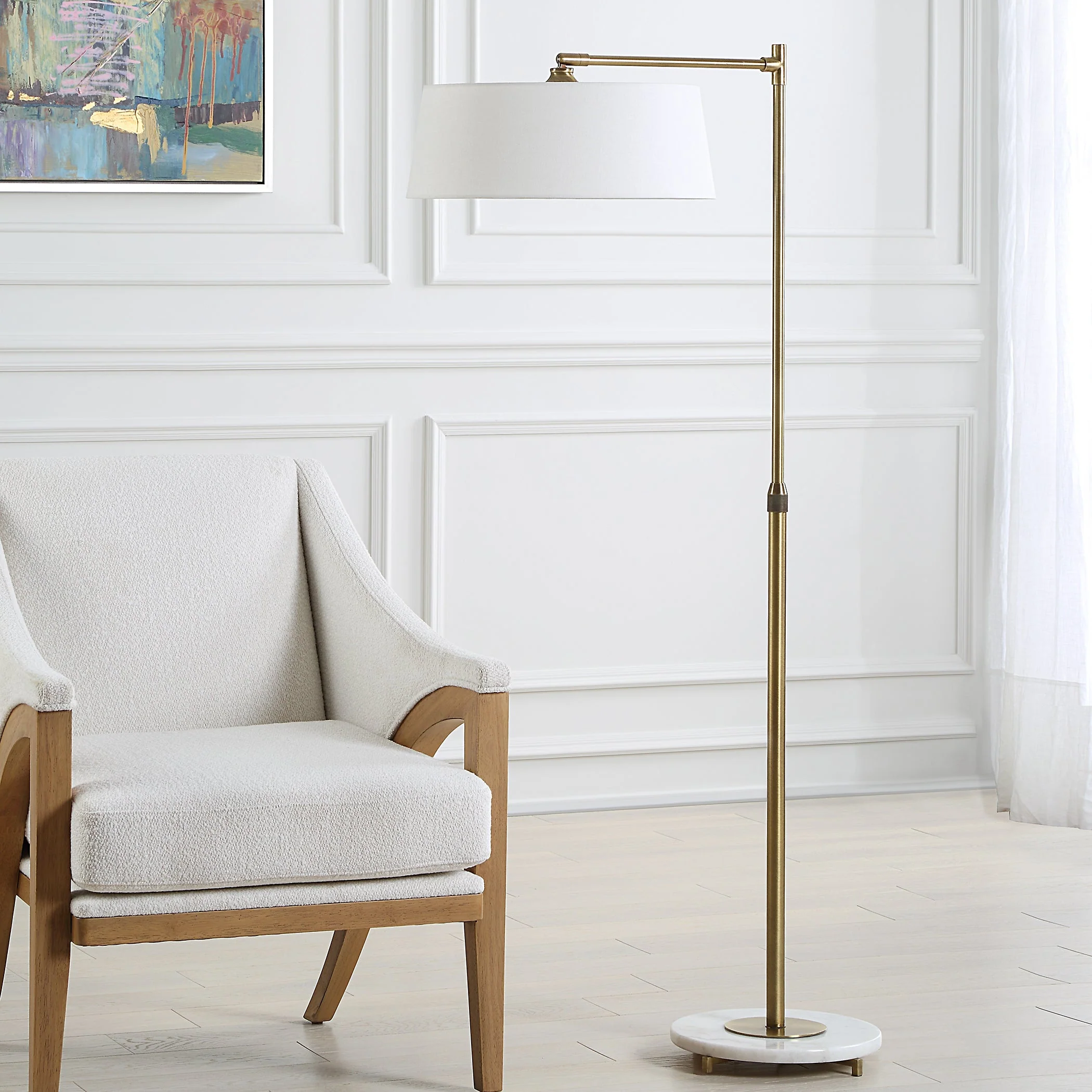 Branch Out Brass Floor Lamp - Image 3