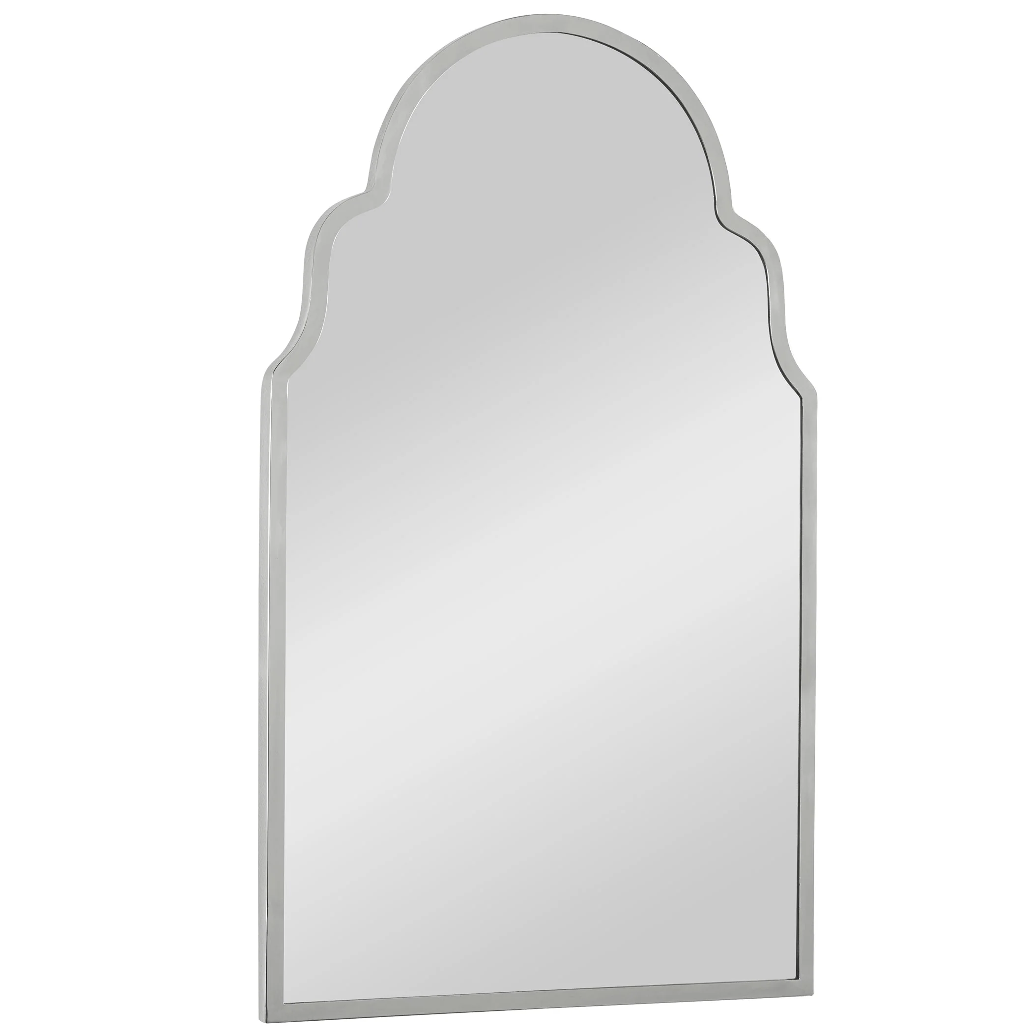 Brayden Nickel Arch Mirror - Image 6