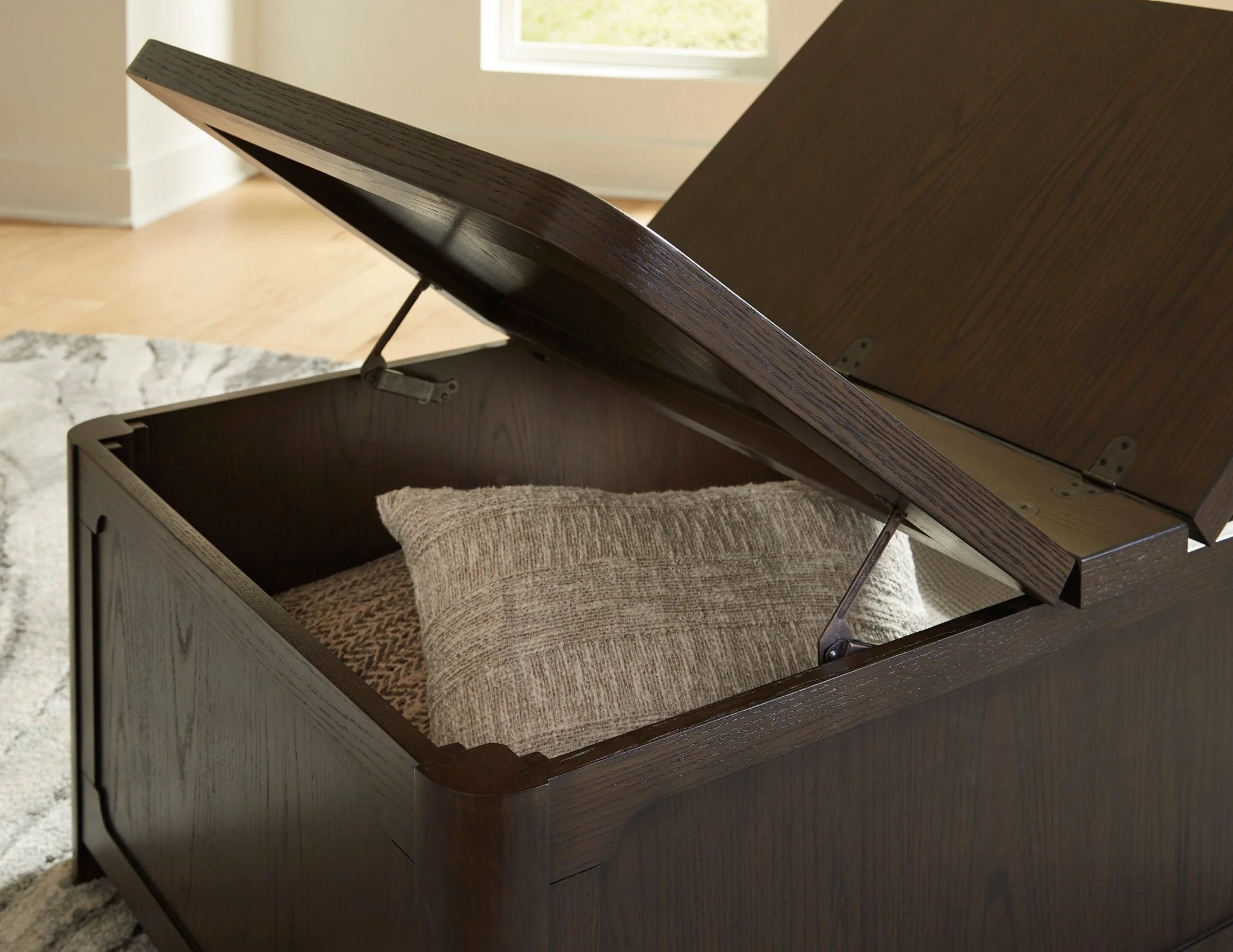 Breckington Cocktail Table with Storage - Image 7