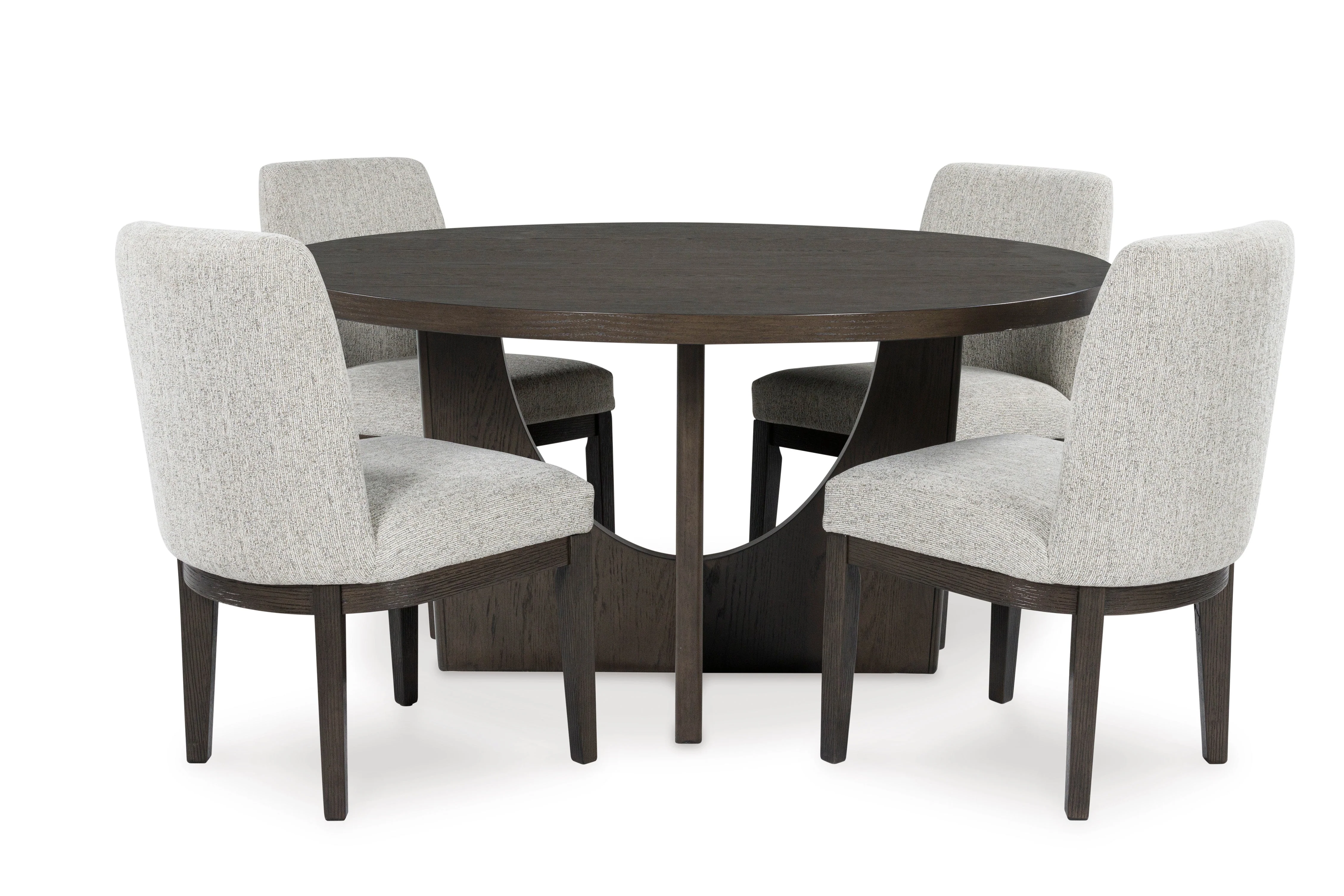 Burkhaus Round Dining Set 5 Chair