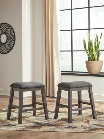 Caitbrook Counter Height Upholstered Bar Stool - Image 5
