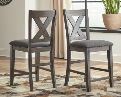 Caitbrook Counter Height Upholstered Bar Stool - Image 2