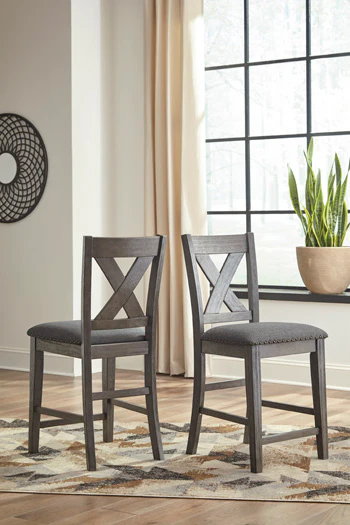 Caitbrook Counter Height Upholstered Bar Stool - Image 5