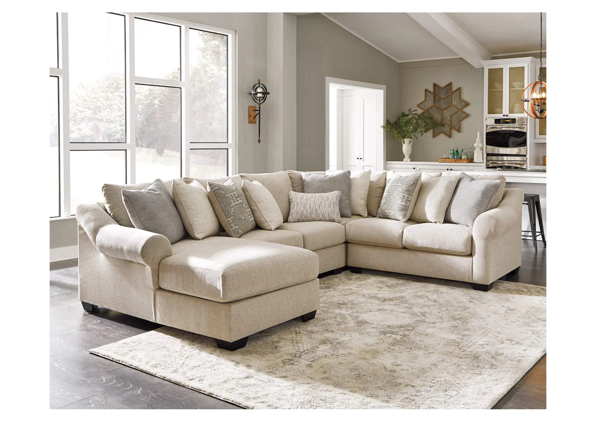 Carnaby 4-Piece Sectional Living Room-SET - Image 2