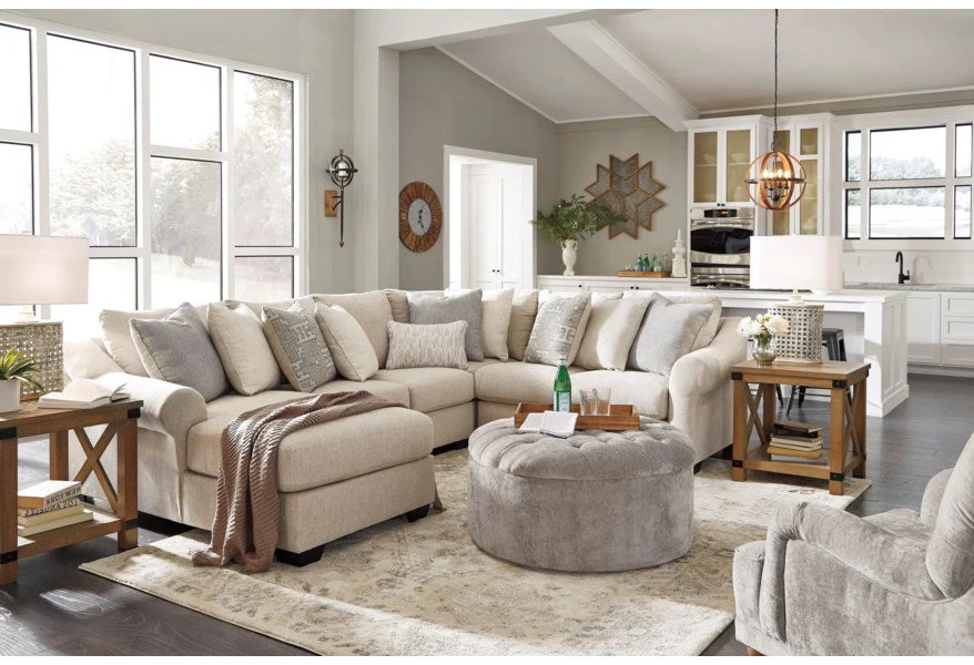 Carnaby 4-Piece Sectional Living Room-SET - Image 4
