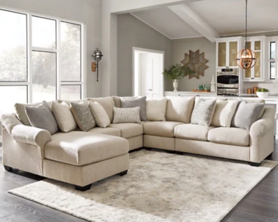 Carnaby 5-Piece Sectional with Chaise - Image 2