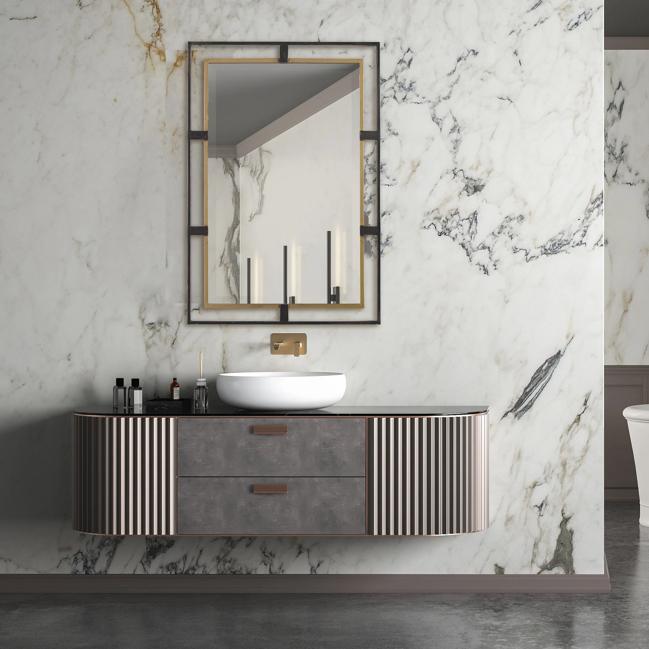 Carrizo Rectangle Mirror - Image 3