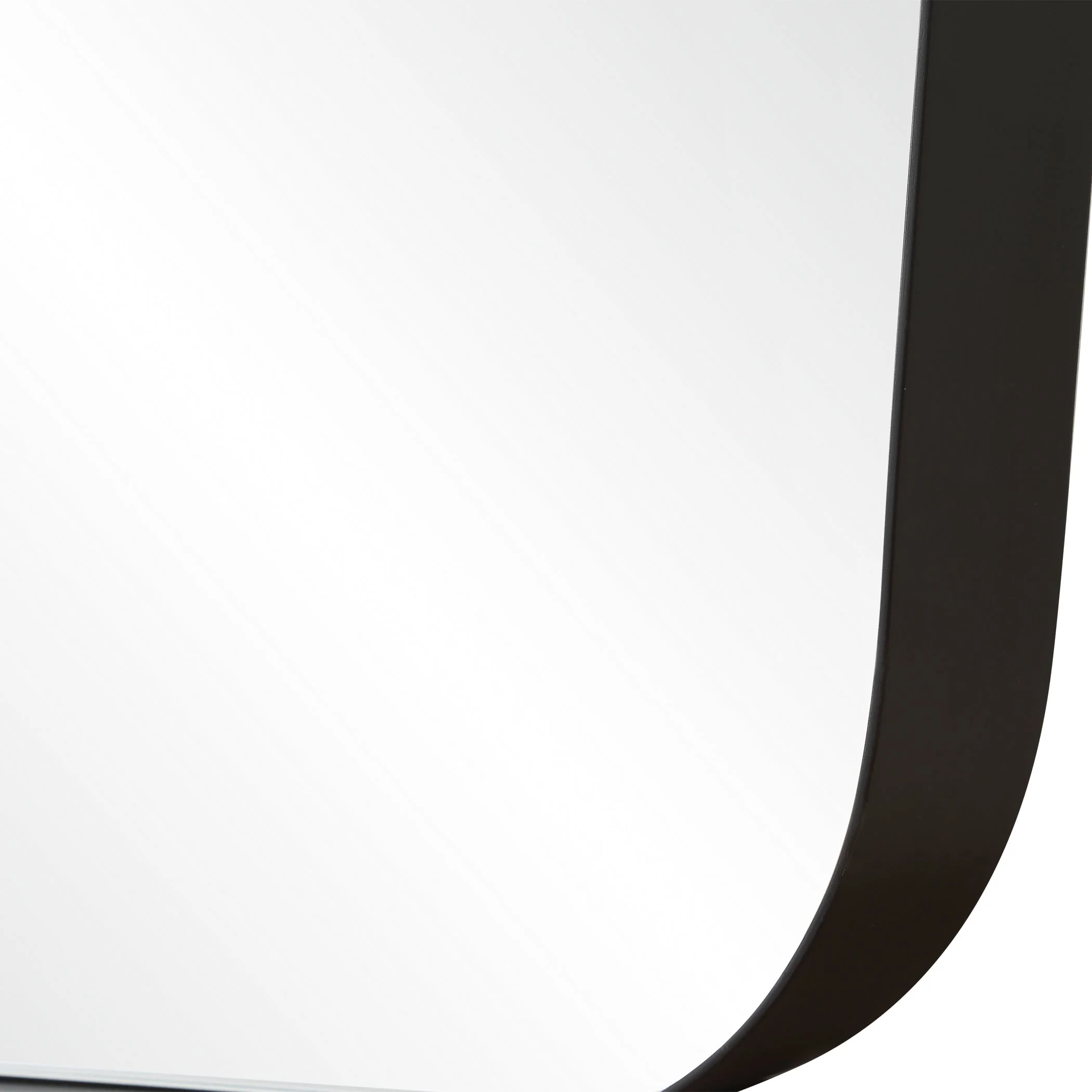 Caspian Curved Black Dressing Mirror - Image 6