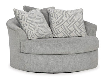 Casselbury Oversized Swivel Accent Chair - Image 5