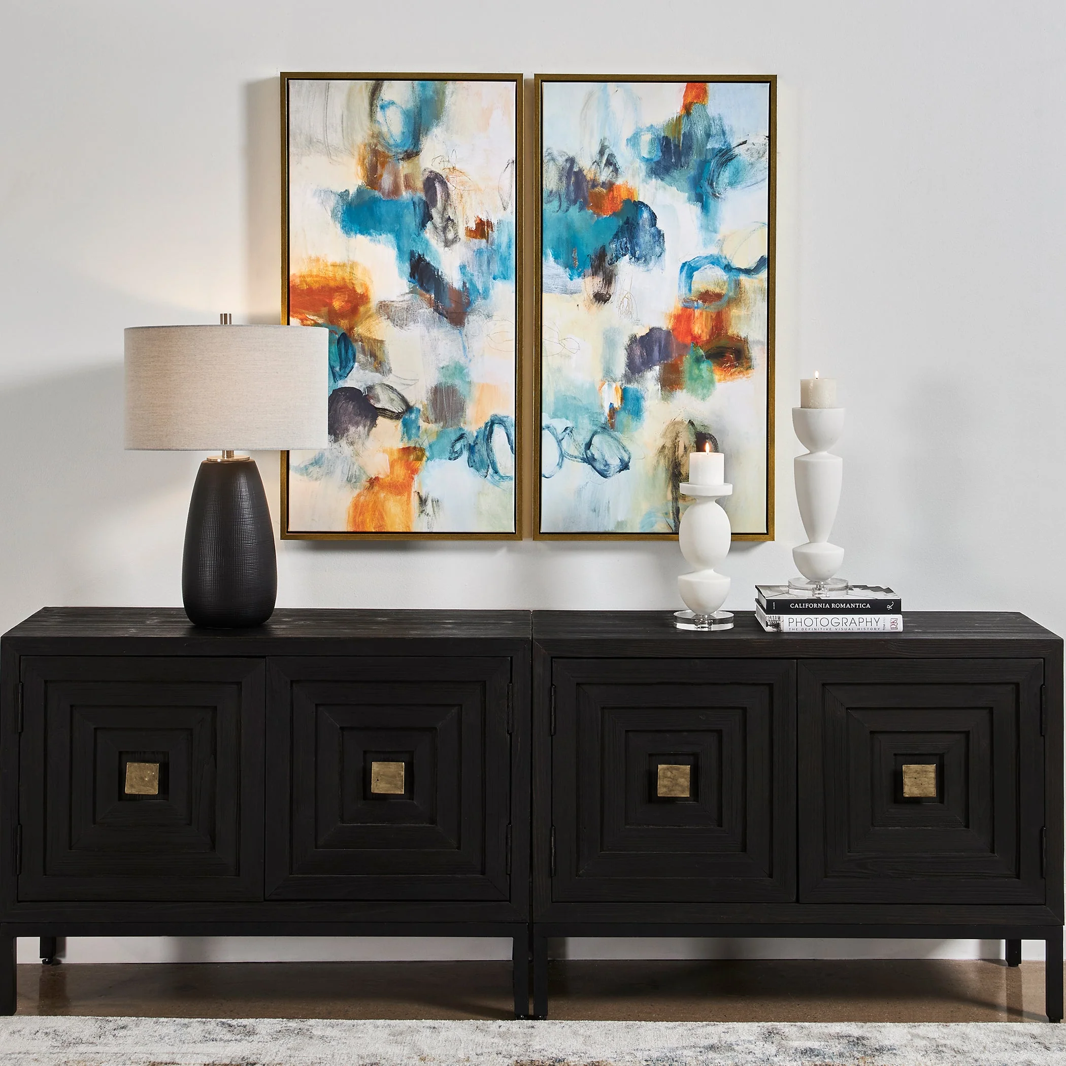 Casual Moments Framed Canvases, S/2 - Image 5