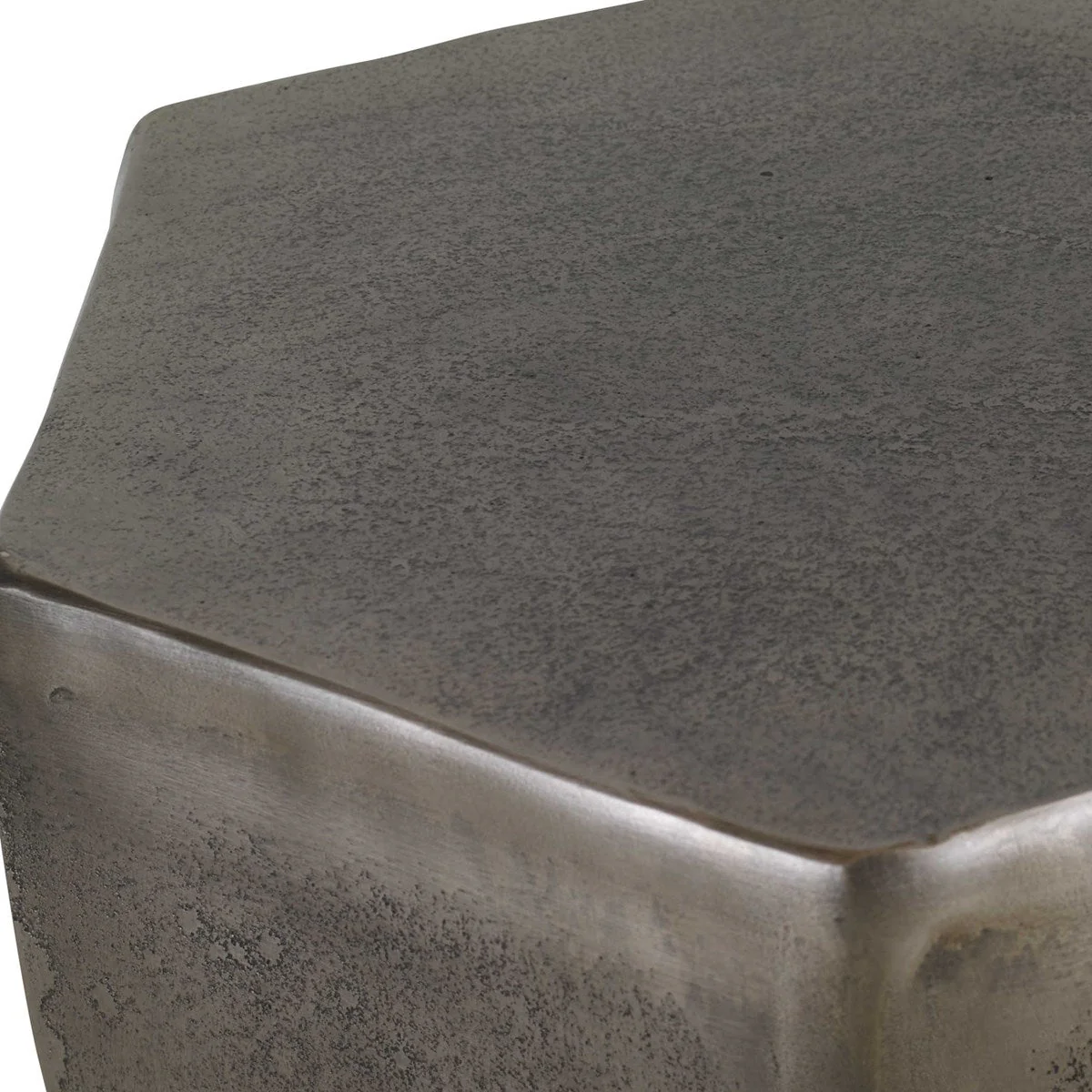 Cathenna Accent Table - Antiqued Nickel - Image 5