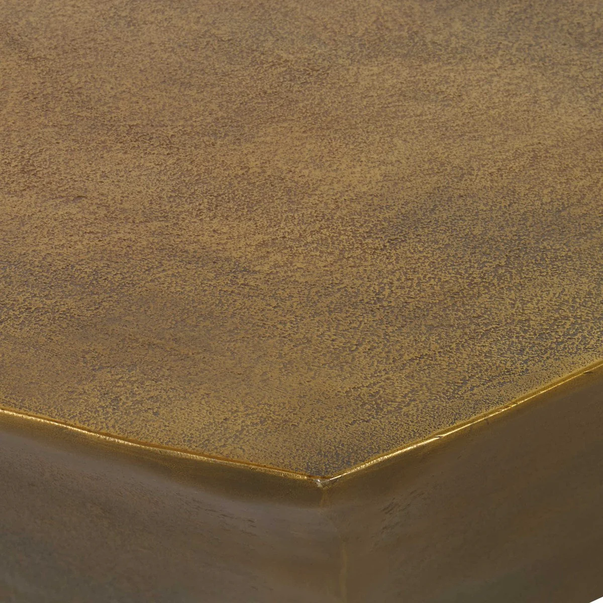 Cathenna Coffee Table - Brass Large - Image 4