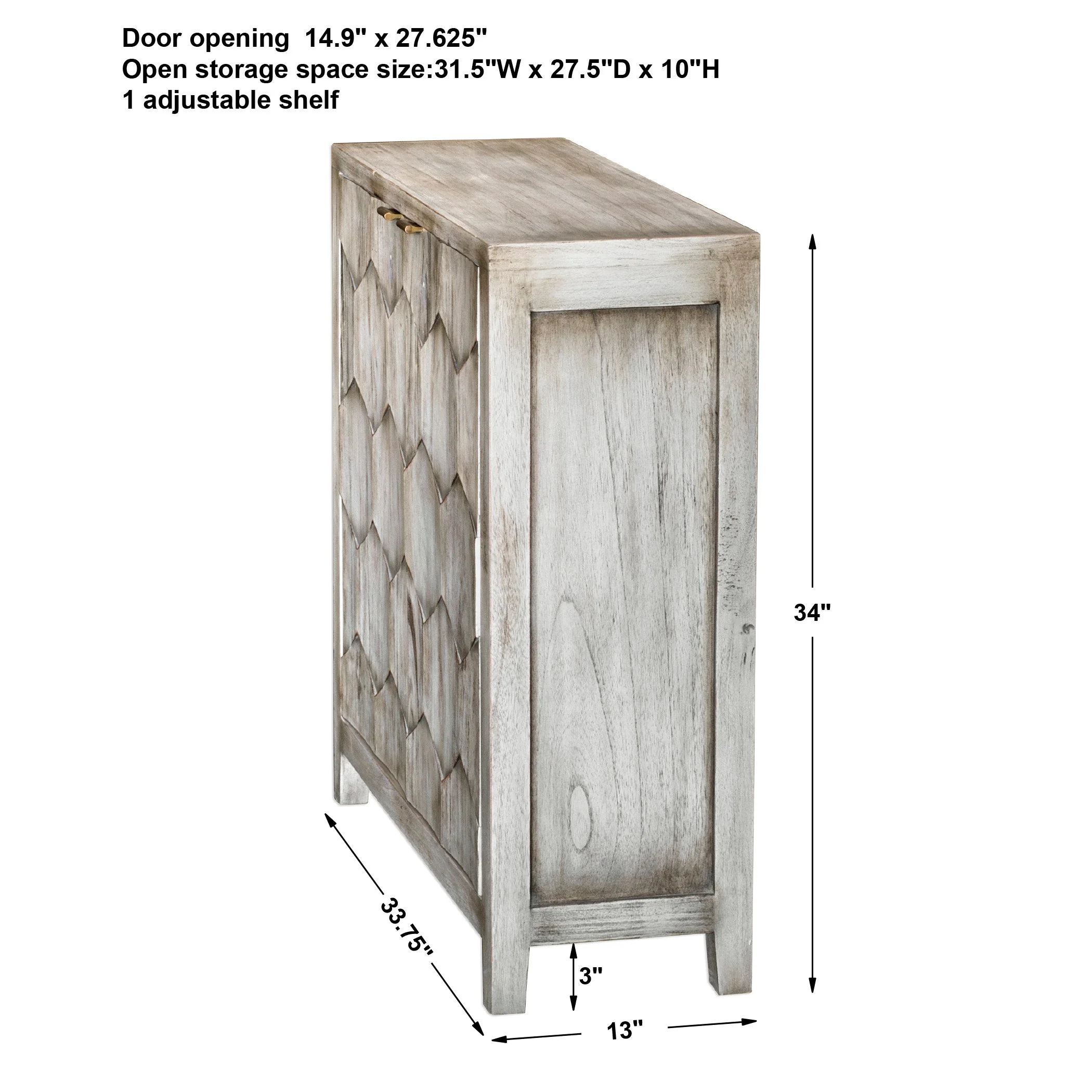 Catori 2 Door Cabinet - Image 3