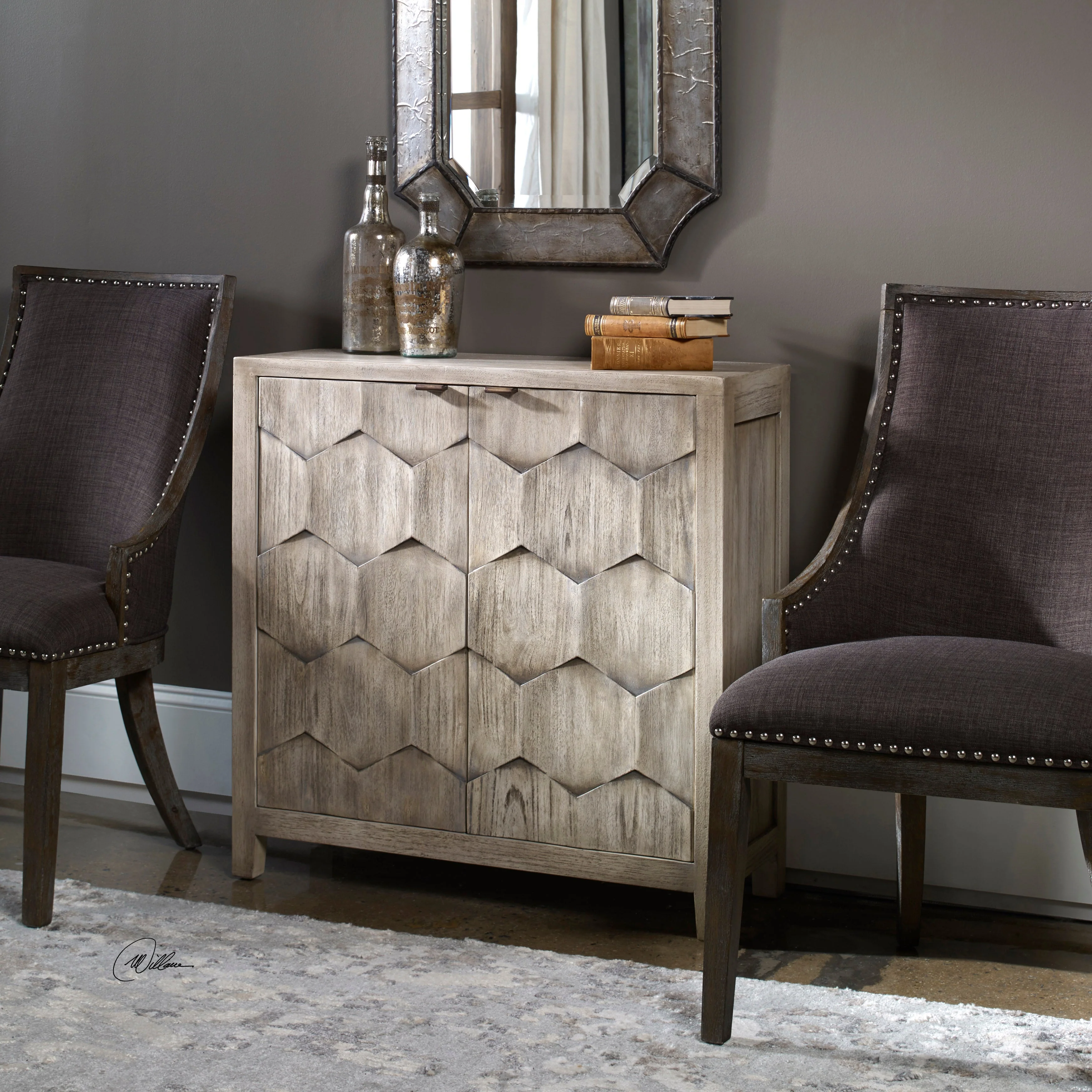 Catori 2 Door Cabinet - Image 5