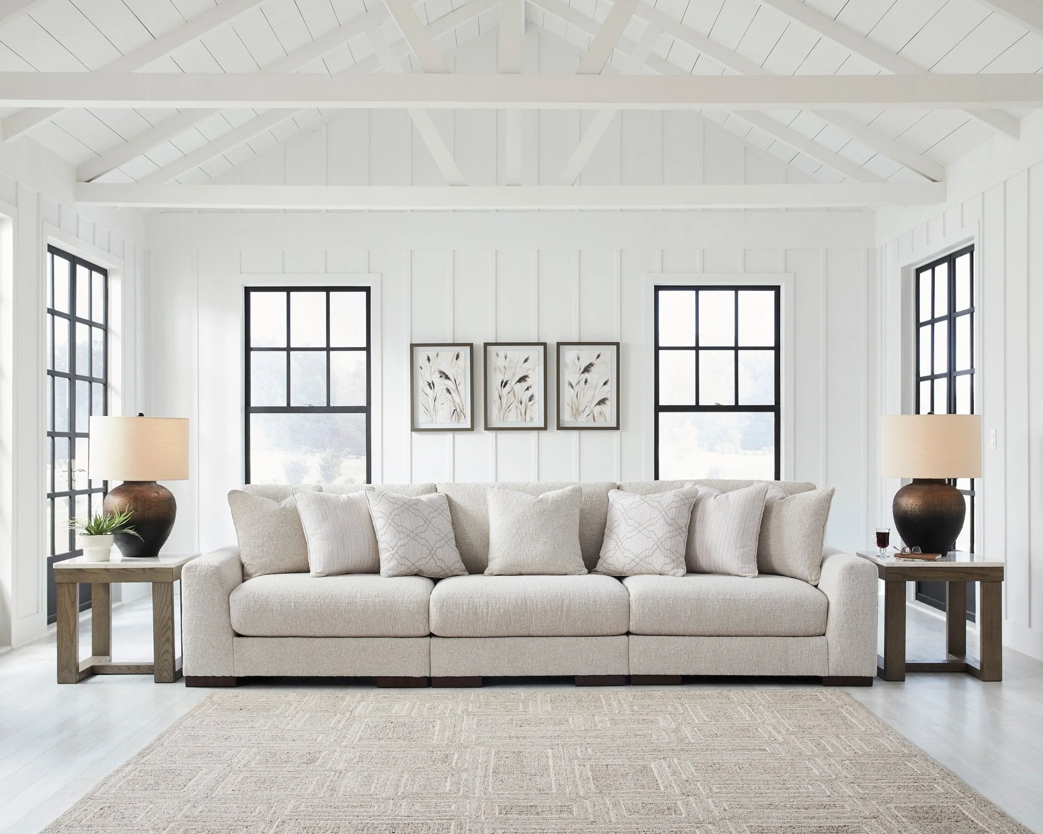 Cavella 3-Piece Sectional Sofa - Image 2