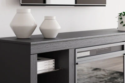 Cayberry 60" TV Stand with Electric Fireplace - Image 12